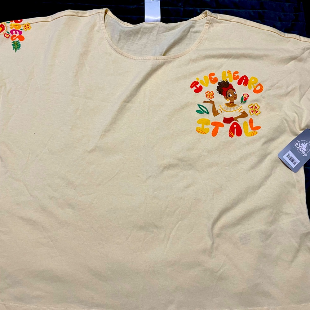 Disney Parks  Encanto Aunt Dolores Boxy tee shirt